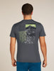 Mens Merino 150 Tech Lite SS Tee Infographic Obsidian 0A57BX