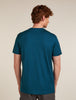 Mens Merino 150 Tech Lite SS Tee Ruapehu Round Atlantis 0A57BT