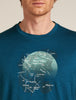 Mens Merino 150 Tech Lite SS Tee Ruapehu Round Atlantis 0A57BT
