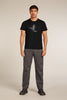 Mens Merino 150 Tech Lite SS T-Shirt Skiing Yeti Black  0A572Y