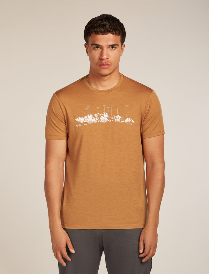 Mens Merino 150 Tech Lite SS Tee The Peaks Trail 0A57BU