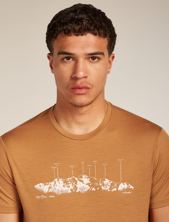 Mens Merino 150 Tech Lite SS Tee The Peaks Trail 0A57BU