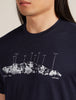 Mens Merino 150 Tech Lite SS Tee The Peaks Midnight Navy 0A57BU