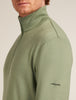 Mens Merino 300 Original Long Sleeve Half Zip Top Lichen B00871