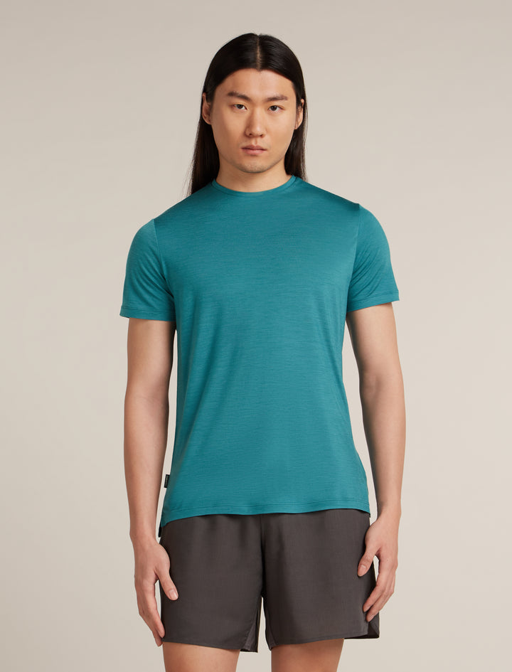 Mens Merino Blend 125 Cool-Lite™ Sphere S S T-Shirt Topaz 0A56ZM