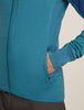 Mens Merino Blend 300 RealFleece™ Descender LS Zip Hoodie Topaz/Atlantis/CB 0A57CQ