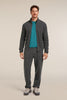 Men Merino Blend 800 RealFleece™ Classic Pile LS Zip Obsidian 0A57B5