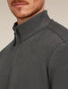 Men Merino Blend 800 RealFleece™ Classic Pile LS Zip Obsidian 0A57B5