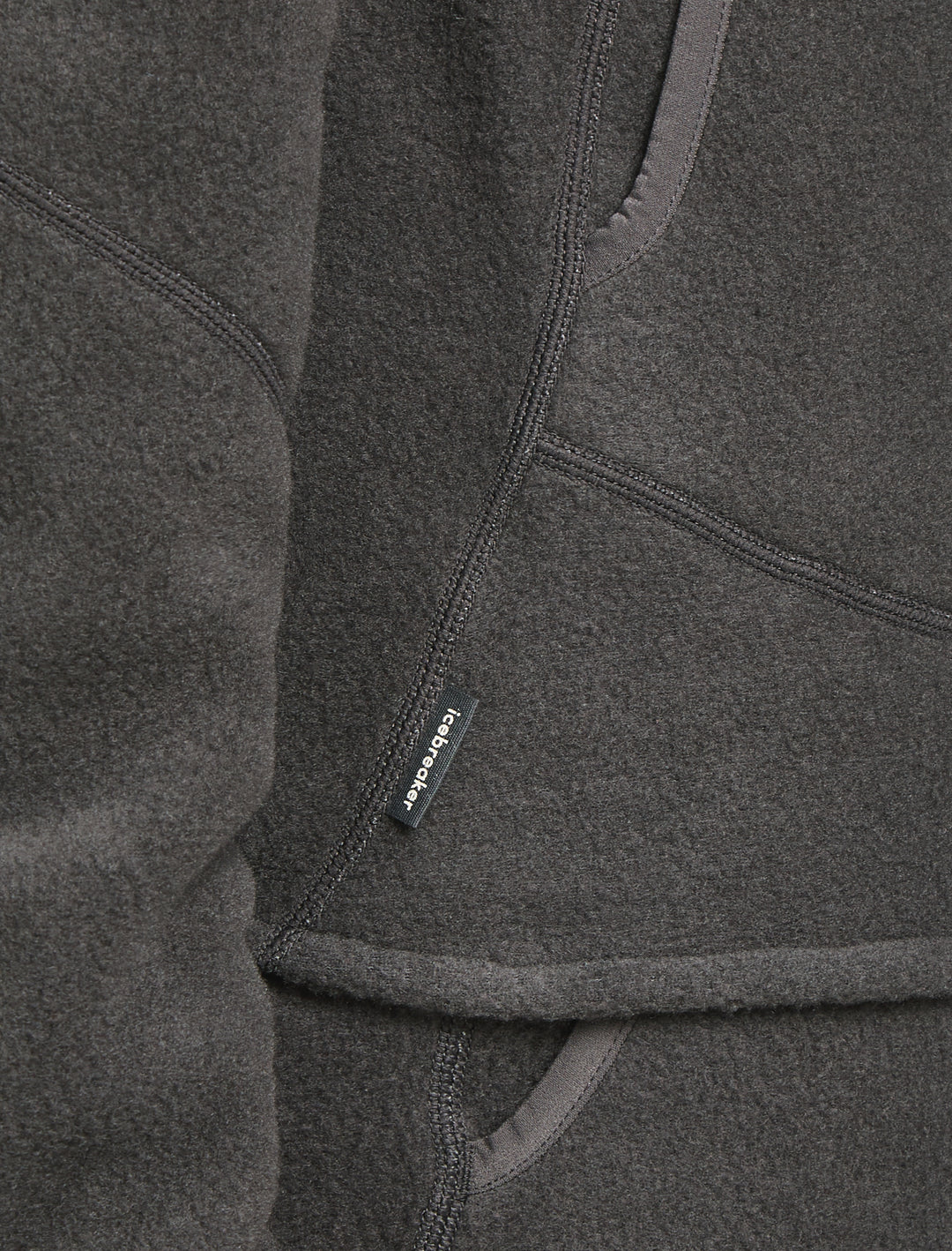 Men Merino Blend 800 RealFleece™ Classic Pile LS Zip Obsidian 0A57B5