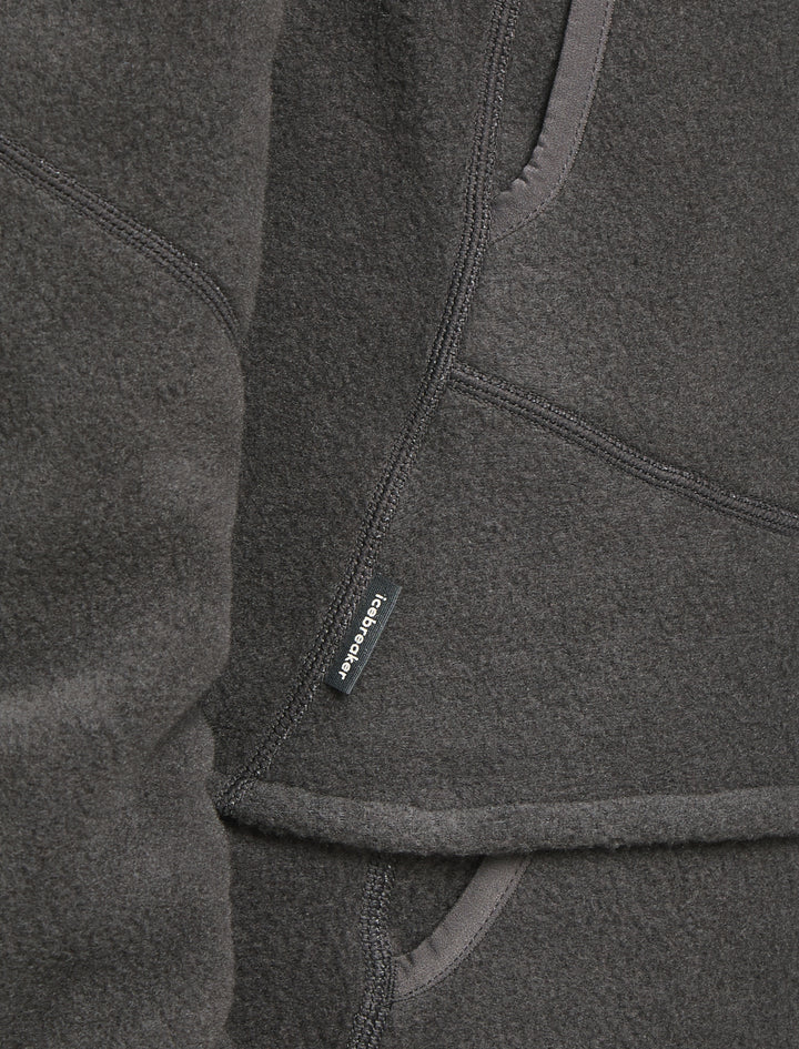 Men Merino Blend 800 RealFleece™ Classic Pile LS Zip Obsidian 0A57B5