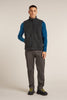 Mens Merino Blend 960 RealFleece™ High Pile Vest Jet Heather/Black 0A57AY