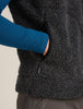 Mens Merino Blend 960 RealFleece™ High Pile Vest Jet Heather/Black 0A57AY