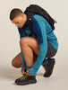 Mens Merino Blend Run+ Ultralight Crew FD Graphite/Snow 0A578W