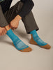 Mens Merino Hike+ Light Crew Socks Topaz/Trail 0A578O