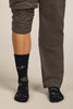 Mens Merino Lifestyle Ultralight Crew Socks Camp Essentials Black/Alloy0A574E