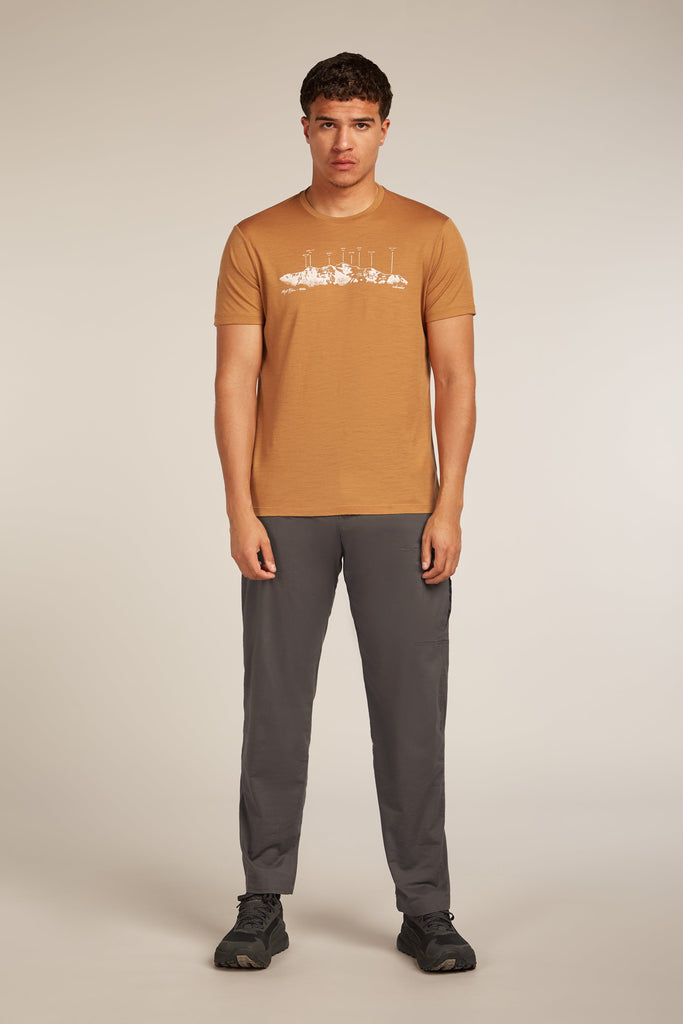 Mens Merino 150 Tech Lite SS Tee The Peaks Trail 0A57BU
