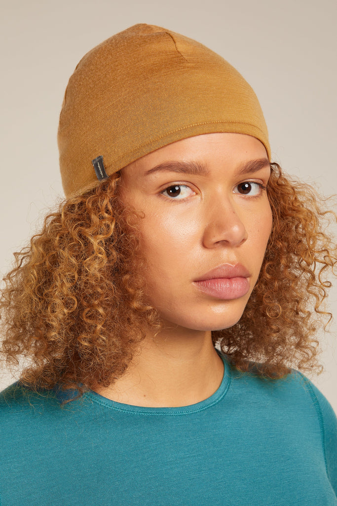 Adult Unisex Merino Reversible Pocket Hat Hydro/Trail IBM200