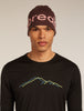 Adult Unisex Merino Icebreaker Beanie Java/Acid Pink  0A56SJ