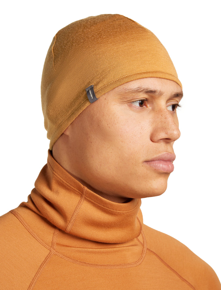 Adult Unisex Merino Reversible Pocket Hat Hydro/Trail IBM200