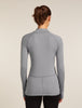 Womens 300 MerinoFine™ Polar LS Half Zip Thermal Top Alloy IBBA56SL