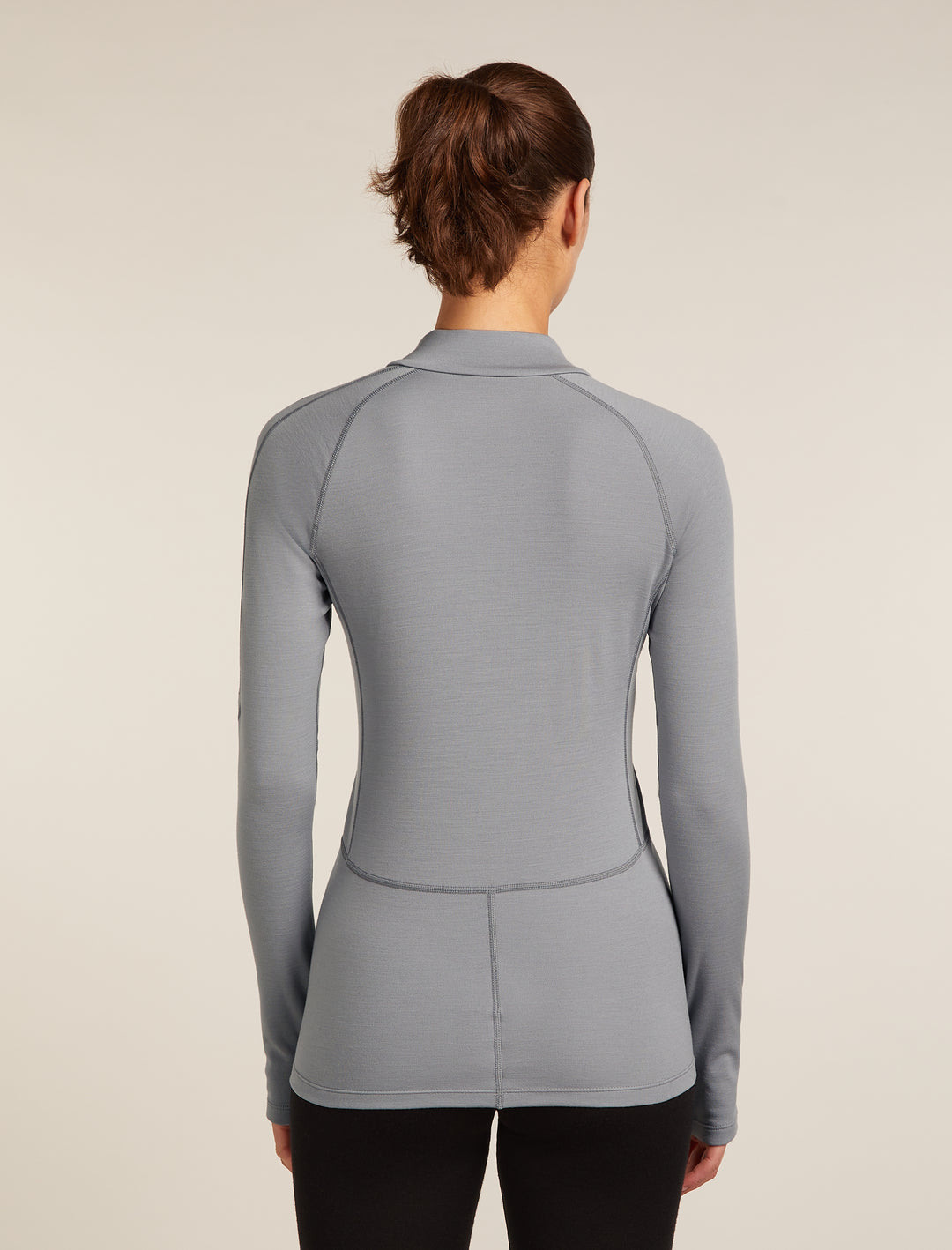 Womens 300 MerinoFine™ Polar LS Half Zip Thermal Top Alloy IBBA56SL