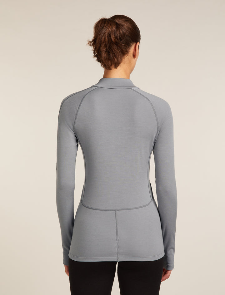 Womens 300 MerinoFine™ Polar LS Half Zip Thermal Top Alloy IBBA56SL