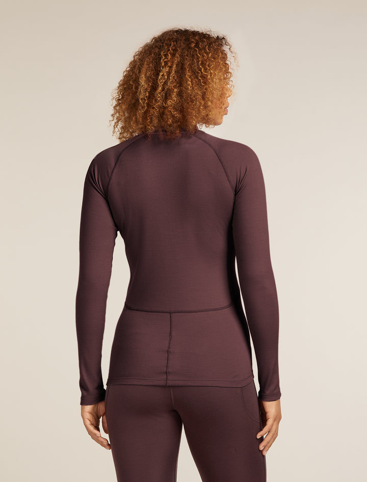 Womens 300 MerinoFine™ Polar LS Half Zip Thermal Top Java IBBA56SL