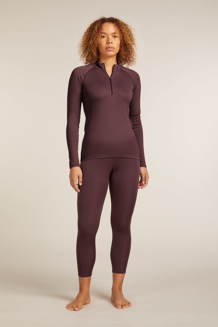 Womens 300 MerinoFine™ Polar LS Half Zip Thermal Top Java IBBA56SL