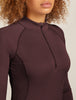 Womens 300 MerinoFine™ Polar LS Half Zip Thermal Top Java IBBA56SL