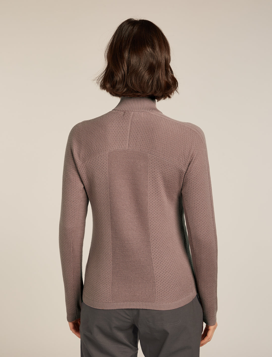 Womens Merino icebreaker Anniversary Original L S Half Zip Summit 0A579E