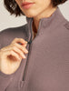 Womens Merino icebreaker Anniversary Original L S Half Zip Summit 0A579E