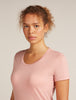 Women Merino 150 Tech Lite SS Scoop Tee Blush 0A57CF