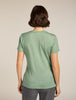 Womens Merino 150 Tech Lite S S T-Shirt Sunrise Summit Seaglass 0A576O