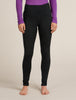 Womens Merino 200 Oasis Thermal High Rise Leggings  Black  0A57BB