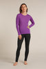 Womens Merino 200 Oasis Thermal High Rise Leggings  Black  0A57BB