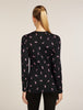 Womens Merino 200 Oasis LS Crewe Thermal Top Snow Day Black/Acid Pink 0A574W