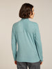 Womens 260 Waffle Knit Wander LLS  1/2 Zip Top Hydro 0A577V