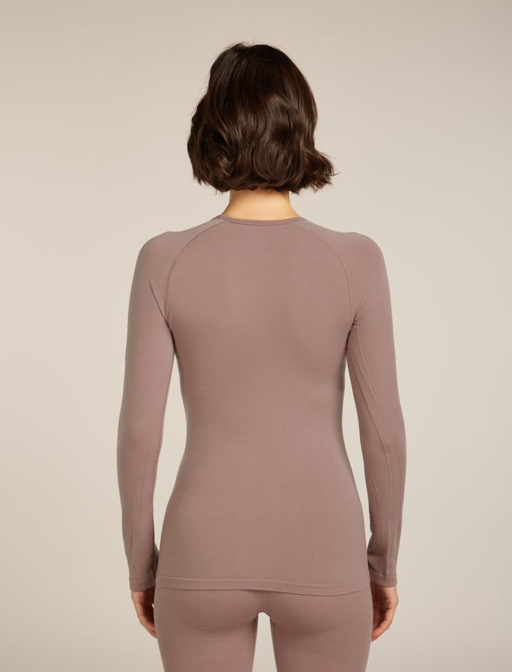 Womens Merino Blend 260 ZoneKnit™ Seamless LS Crewe Thermal  Summit 0A571G
