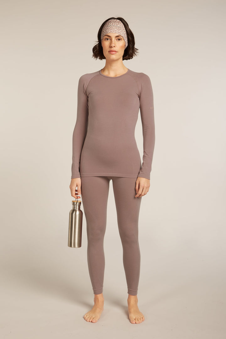 Womens Merino Blend 260 ZoneKnit™ Seamless LS Crewe Thermal  Summit 0A571G