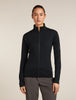 Women Merino Blend 300 RealFleece™ Descender LS Zip Black 0A57CR