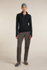Women Merino Blend 300 RealFleece™ Descender LS Zip Black 0A57CR