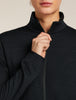 Women Merino Blend 300 RealFleece™ Descender LS Zip Black 0A57CR