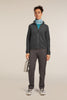 Womens Merino Blend 800 RealFleece™ Classic Pile LS Zip Obsidian 0A57B6