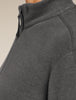 Womens Merino Blend 800 RealFleece™ Classic Pile LS Zip Obsidian 0A57B6
