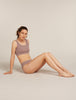 Womens Merino Blend Rib Lotus Bra Summit 0A5777