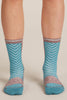 Womens Merino Blend Run+ Ultralight Crew Socks Topaz/Summit 0A56VM