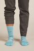 Womens Merino Lifestyle Ultralight Crew Socks Camp Essential Hydro/Topaz 0A574D