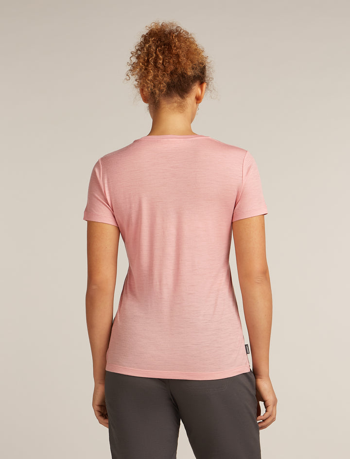 Women Merino 150 Tech Lite SS Scoop Tee Blush 0A57CF