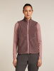 Women Merino Blend 960 RealFleece™ High Pile Vest   Summit Dark Heather/Blush  0A57AZ