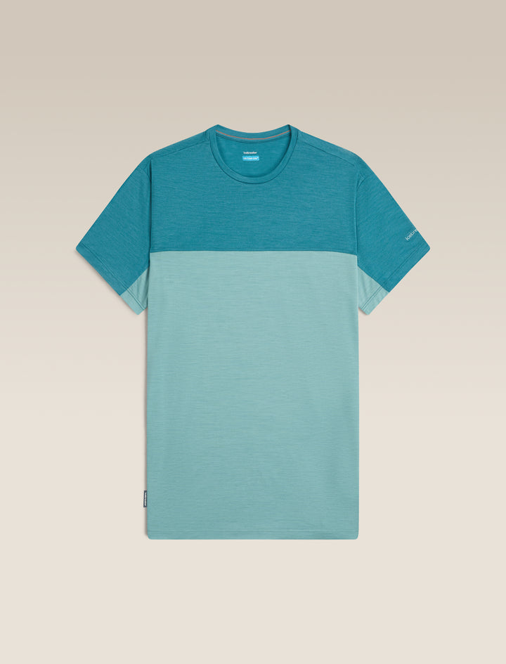Mens Merino Blend 125 Cool-Lite™ Sphere S S  T-Shirt Hydro/Topaz/CB 0A56X3